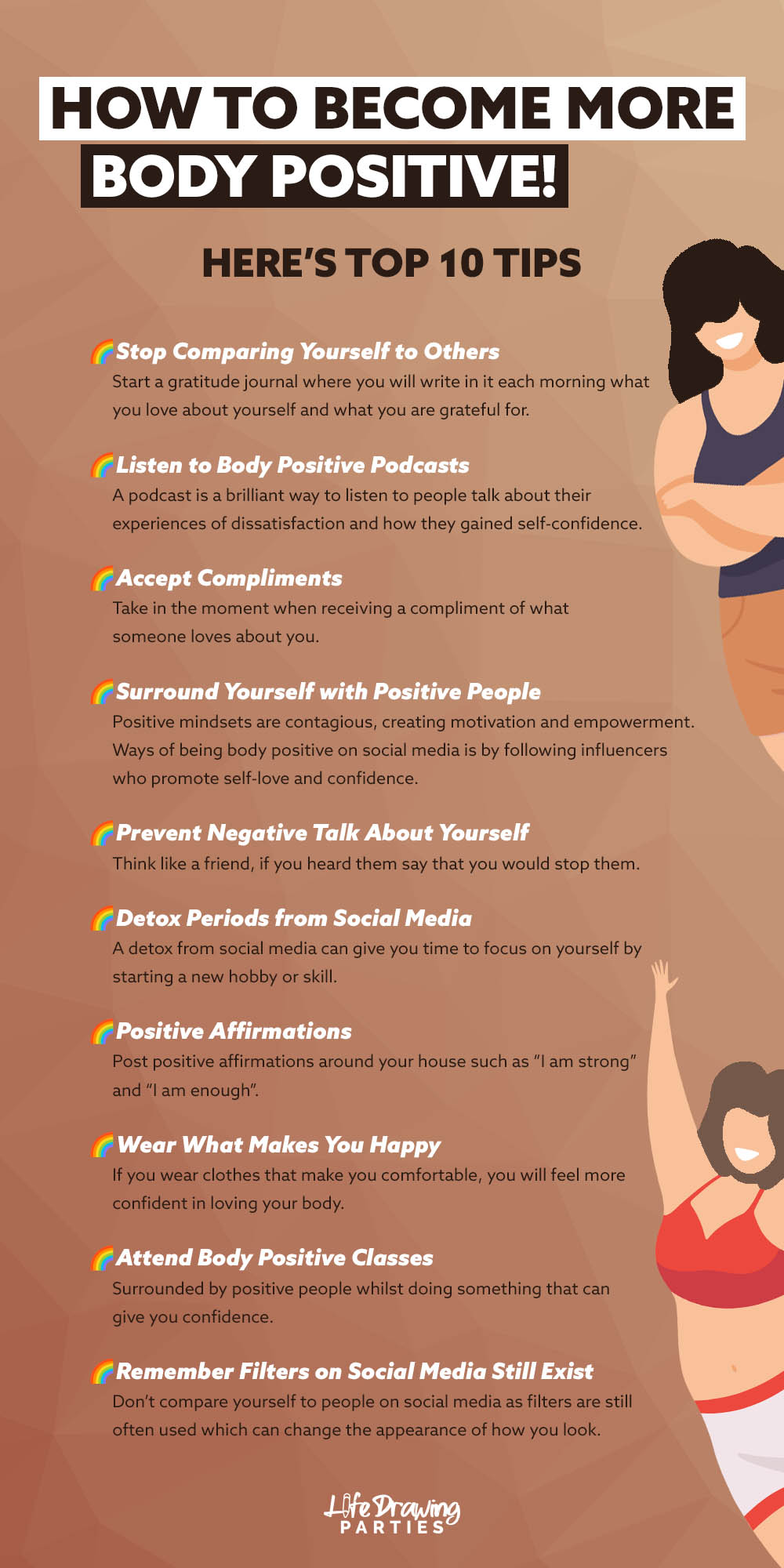 Top 10 Tips On How to Become Most Body Positive