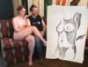 Nude Female Life Drawing Activity