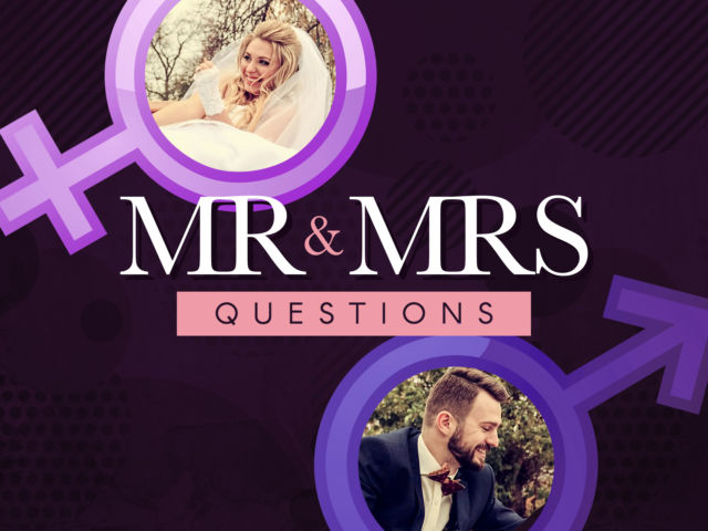 Mr & Mrs Questions Game