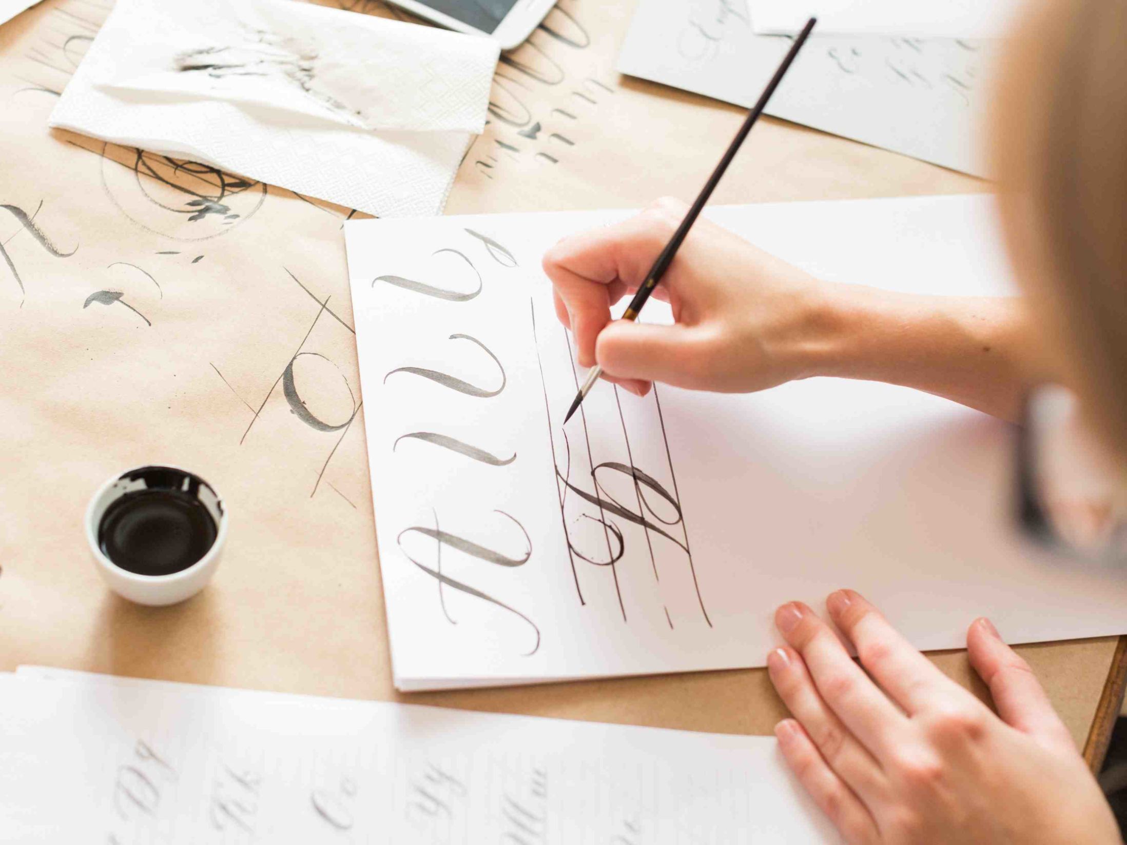 The Best Online Art Classes - Calligraphy