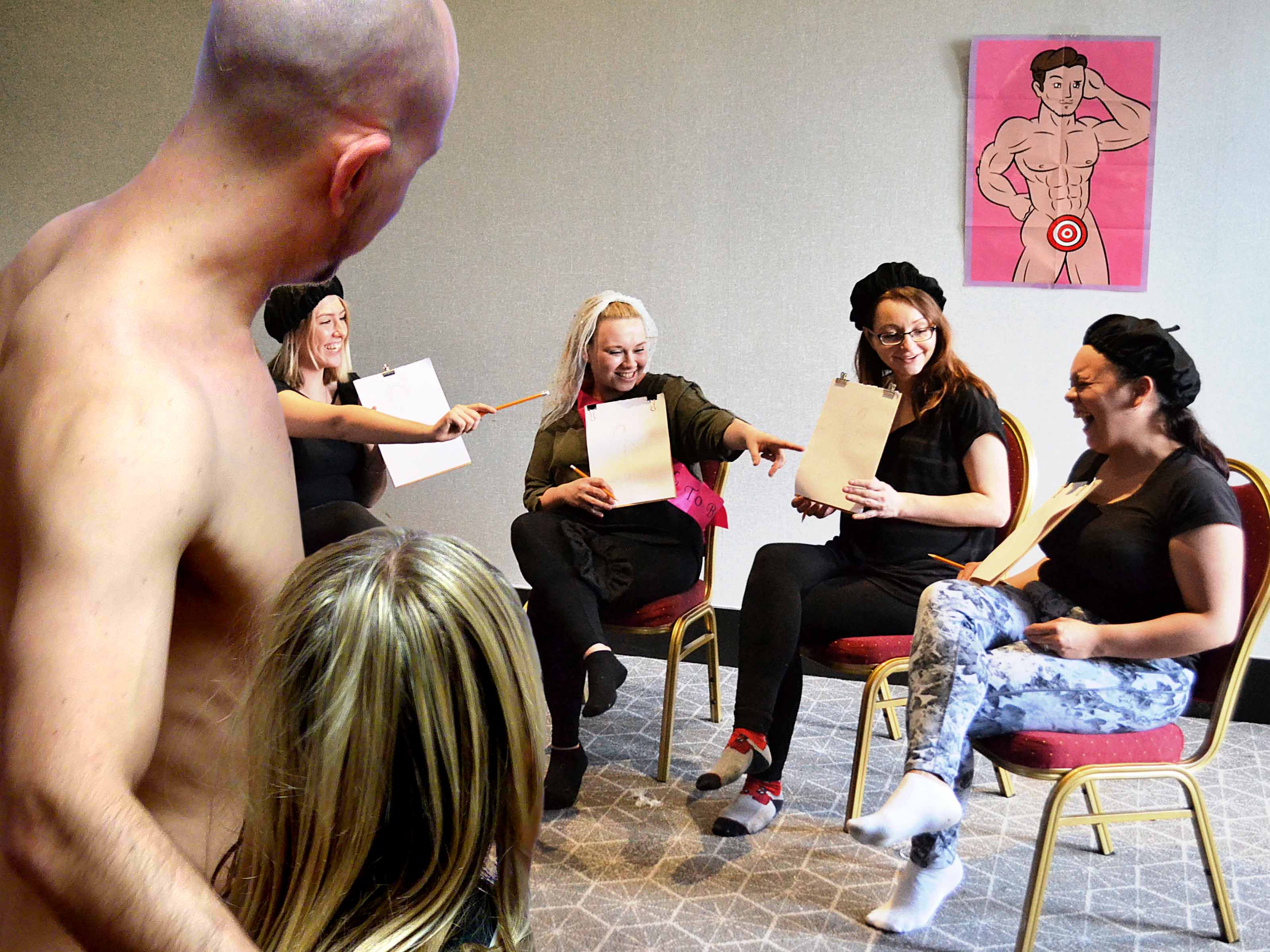 Mobile Life Drawing Class