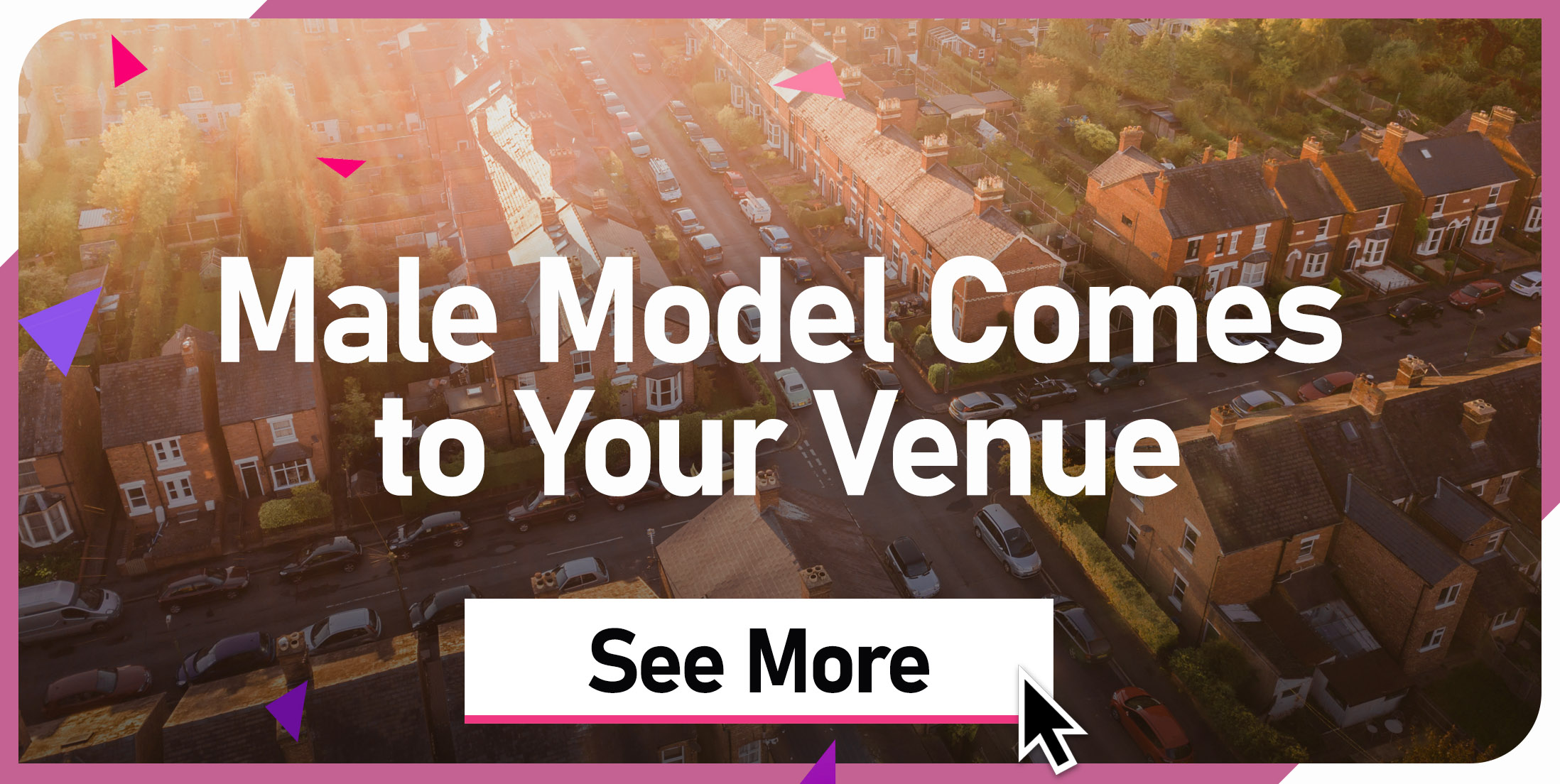 Male Model Comes to Your Venue